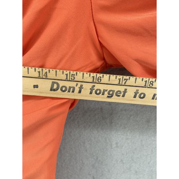 NWT Curations X Amy Morrison Dress Womens Sz S V-Neck Ruched Mini Mango - Picture 11 of 14